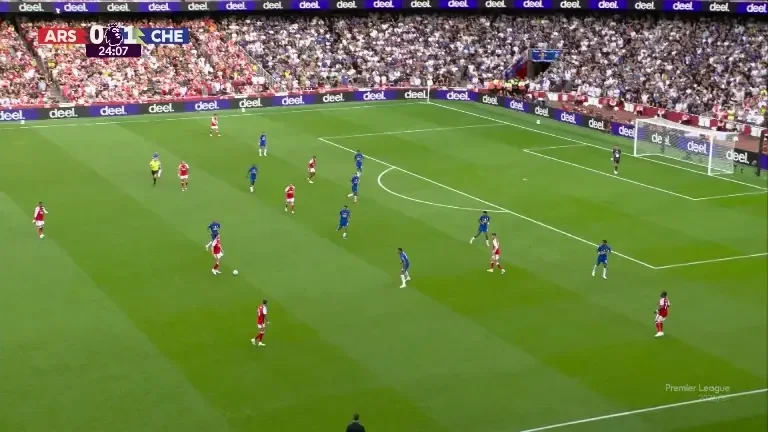 Havertz înscrie pentru 1-1 în Arsenal - Chelsea