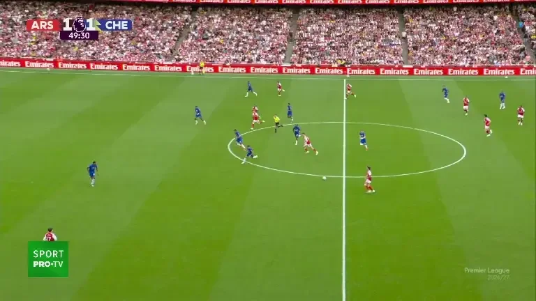 Odegaard marchează pentru 2-1 în Arsenal - Chelsea