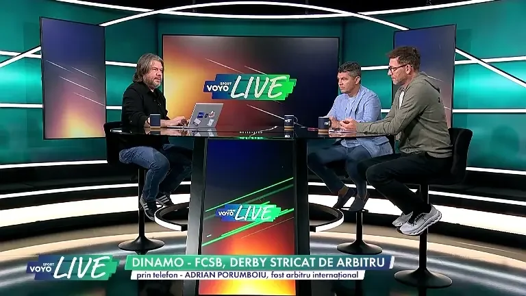 Adrian Porumboiu, în direct la VOYO SPORT LIVE (6 septembrie 2026)