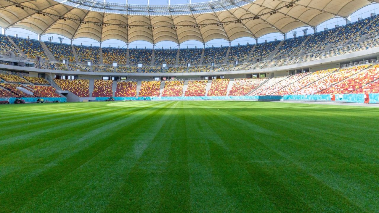 Cum arată gazonul de pe Arena Națională după aproape cinci luni fără fotbal