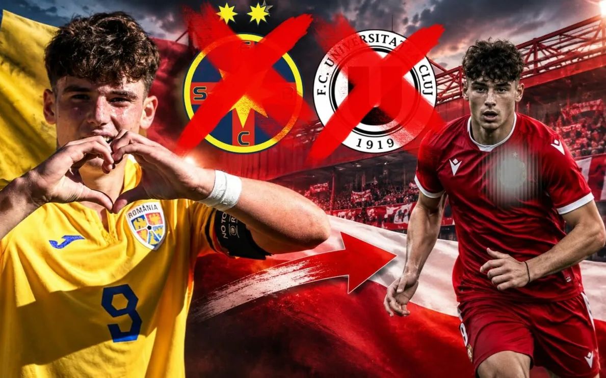 Transfer surpriză pentru speranța naționalei României! Dorit de FCSB, Ioan Vermeșan merge să devină al doilea Boniek