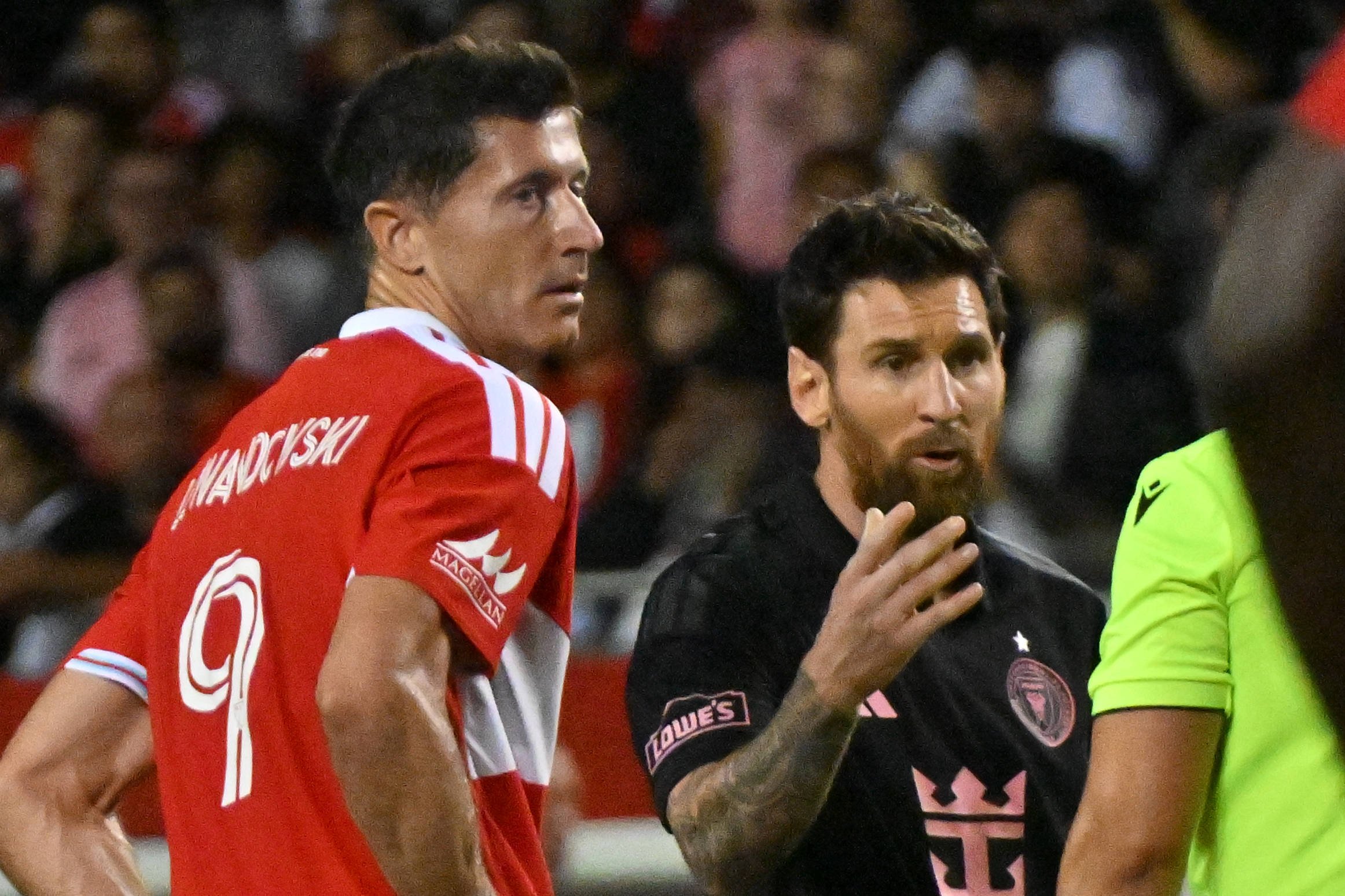 Robert Lewandowski și Rodrigo De Paul s-au luat la harță în MLS: „Cine ești tu, prostule?”