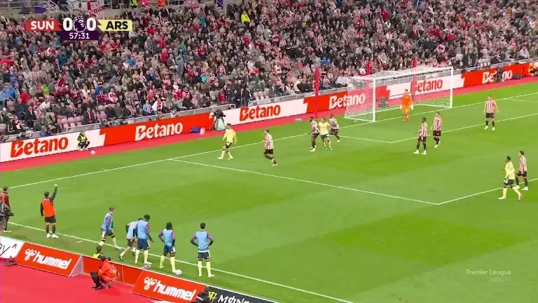 Arsenal - Sunderland 1-0 | Bruno Guimaraes a deschis scorul cu o „rachetă” (12.09.2026)