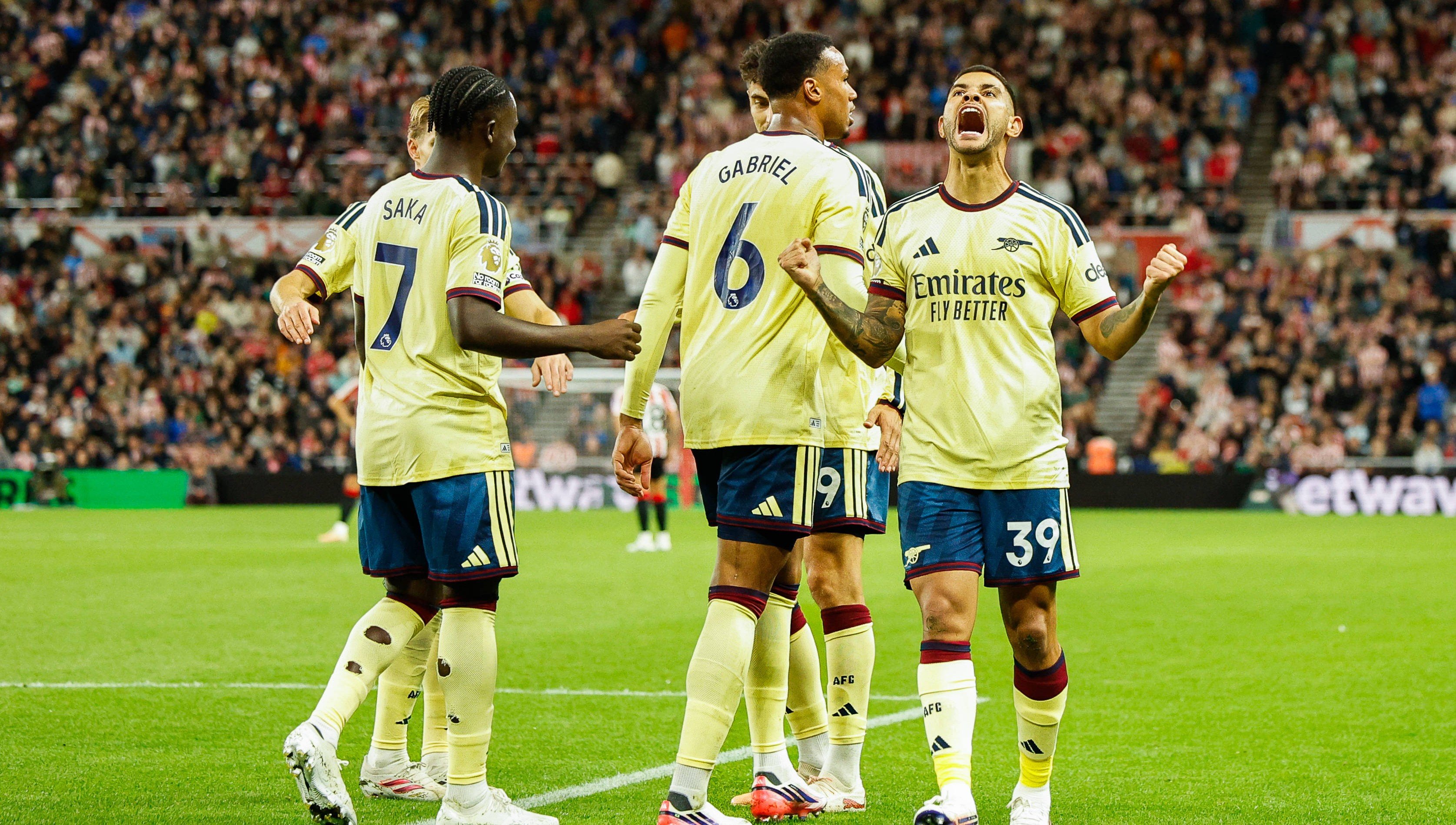 Sunderland - Arsenal 0-1, ACUM, pe VOYO SPORT 1! Guimaraes a marcat cu o bombă din afara careului