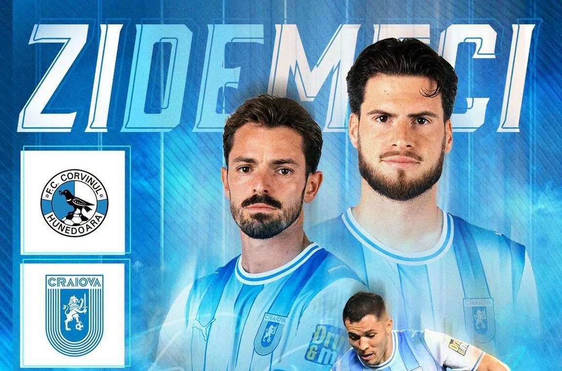 Corvinul Hunedoara - Universitatea Craiova, de la 20:30. Duel de tradiție pentru campioana României!
