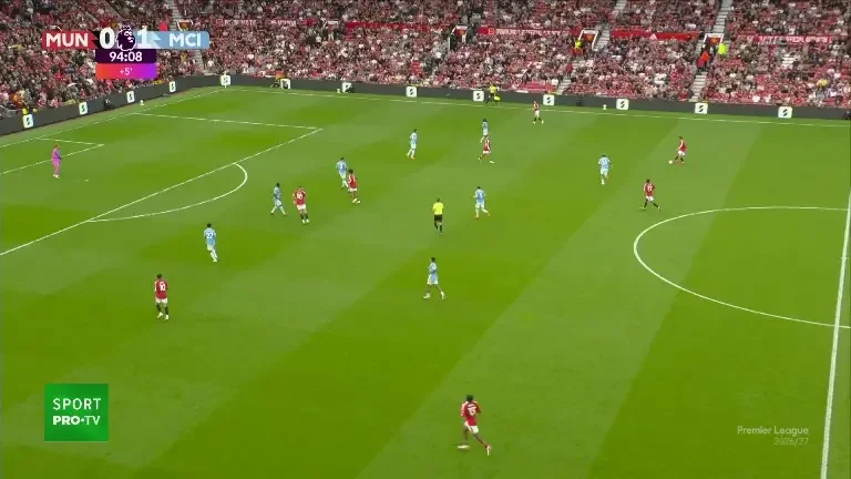 Manchester United - Manchester City | Donnarumma își salvează echipa la ultima fază din derby (13.09.2026)