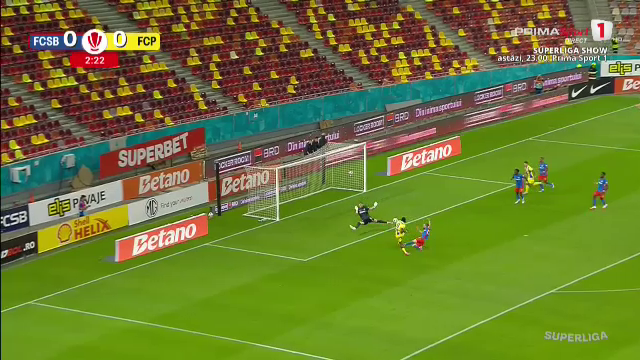FCSB - Petrolul Ploiești 0-1, ACUM pe Sport.ro. N'Lundulu deschide scorul pe Arena Națională! Muhar, gafă la debut