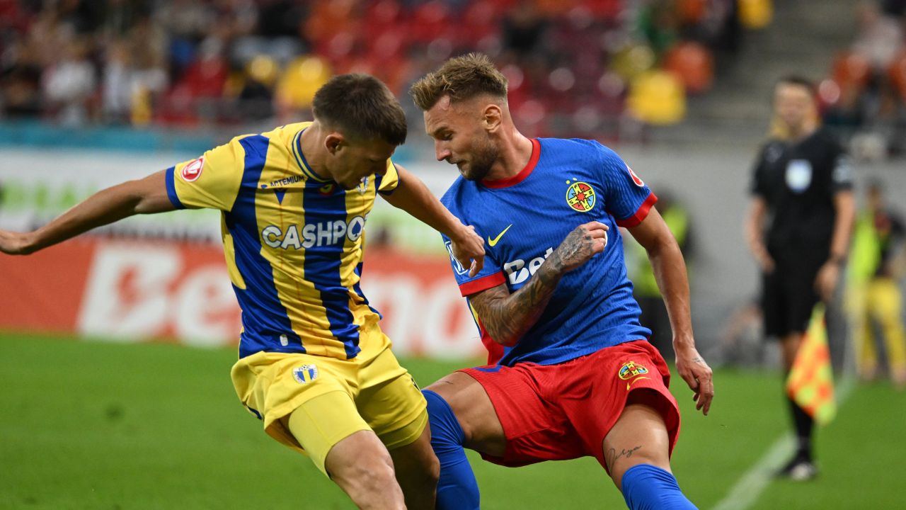 Denis Drăguș, războinic după debutul la FCSB! Ce a spus despre obiectivul de 20 de goluri setat de Gigi Becali