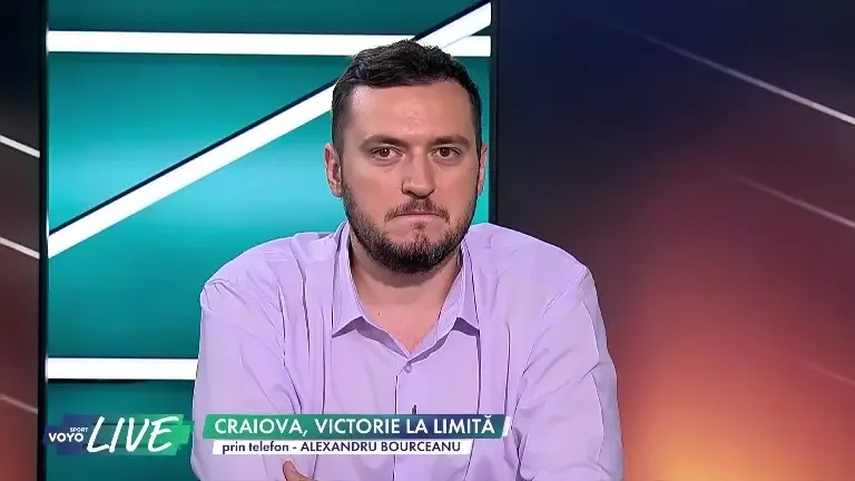 Bourceanu, intervenție telefonică la VOYO SPORT LIVE (14 septembrie 2026)
