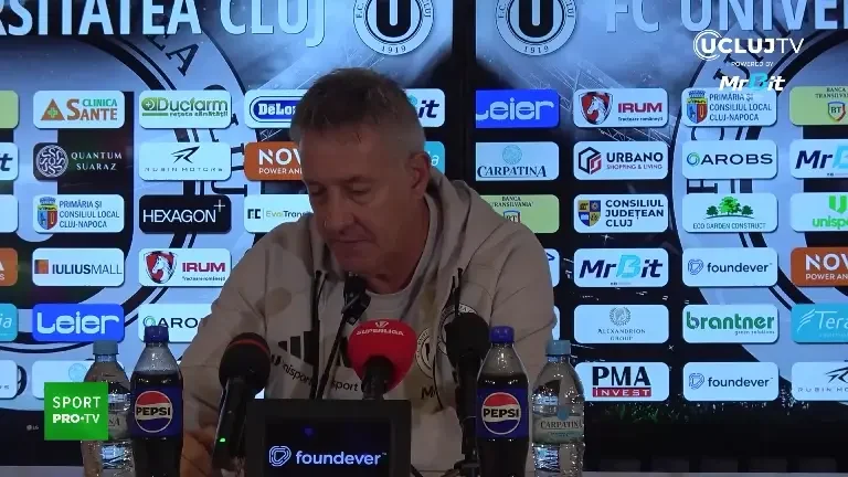 Cristiano Bergodi, declarații după U Cluj - Oțelul 3-0 (14.09.2026)