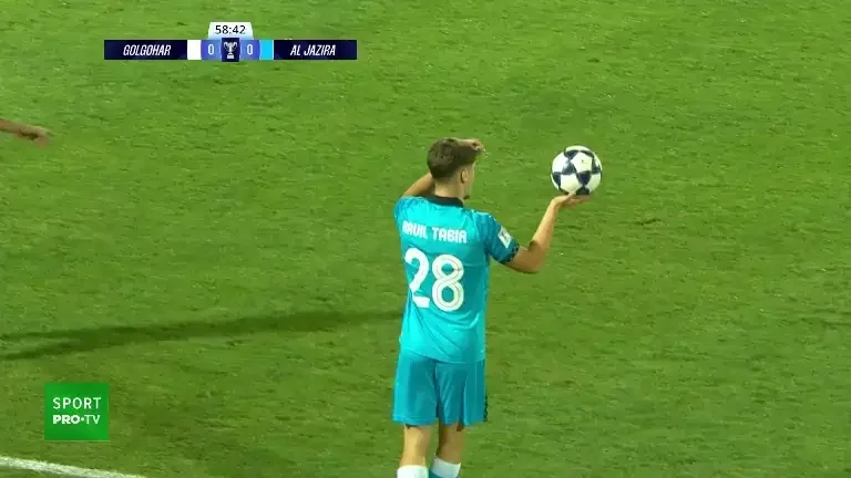 Gol-Gohar Sirjan – Al-Jazira | Minutul 59: Ocazie uriașă!