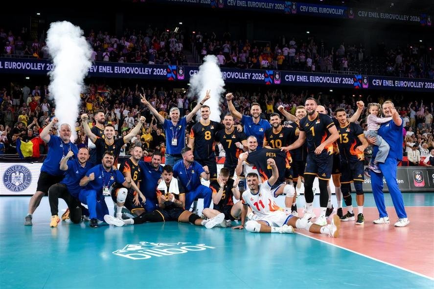 România, victorie minunată la Europeanul de Volei împotriva campioanei olimpice Franța! Ce urmează pentru tricolori