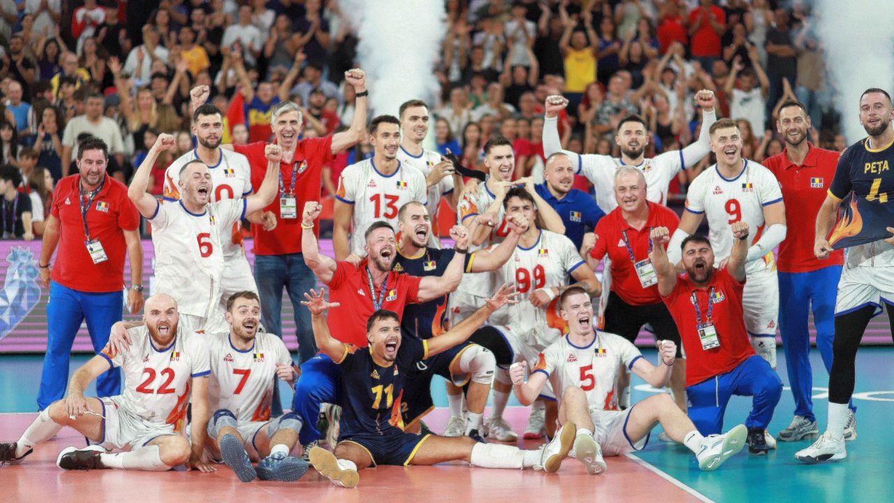 Zburătorii României. Caramavrov laudă tăria de caracter și capacitatea de revenire a naționalei de volei, care a învins Franța, campioana olimpică en-titre