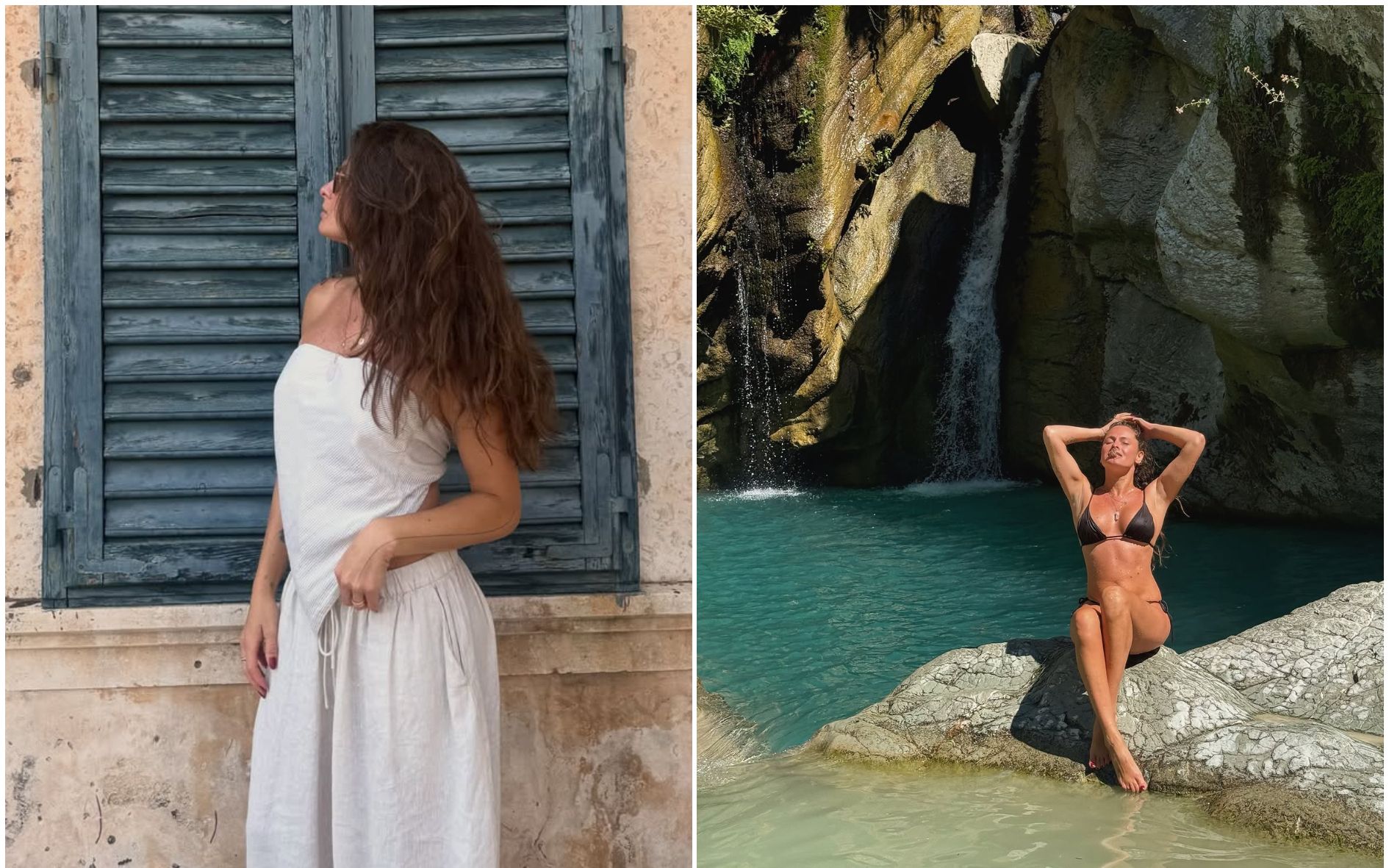 Raluka a făcut furori cu imaginile din vacanță! Artista și-a etalat silueta în costum de baie și a strecurat în galerie o fotografie rară cu iubitul