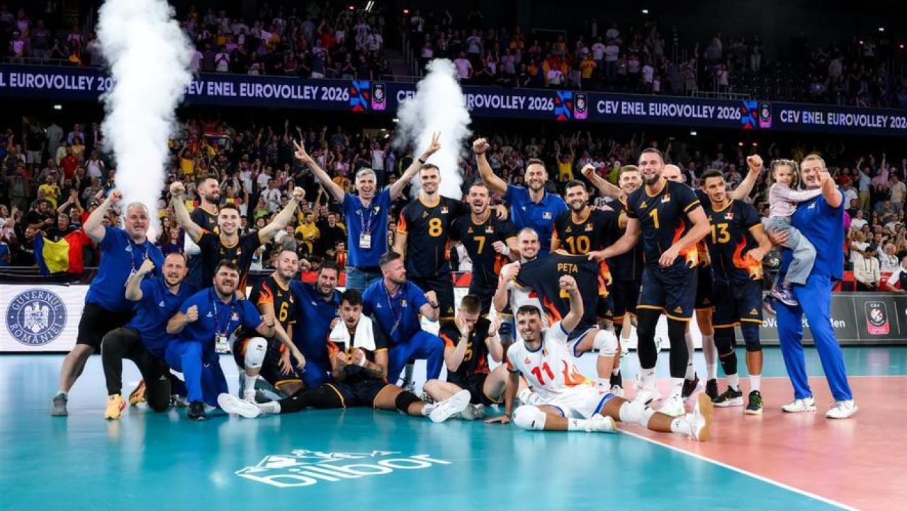 Cum au reacționat Dan Petrescu și Claudiu Keșeru după victoria uriașă a României la volei, cu Franța