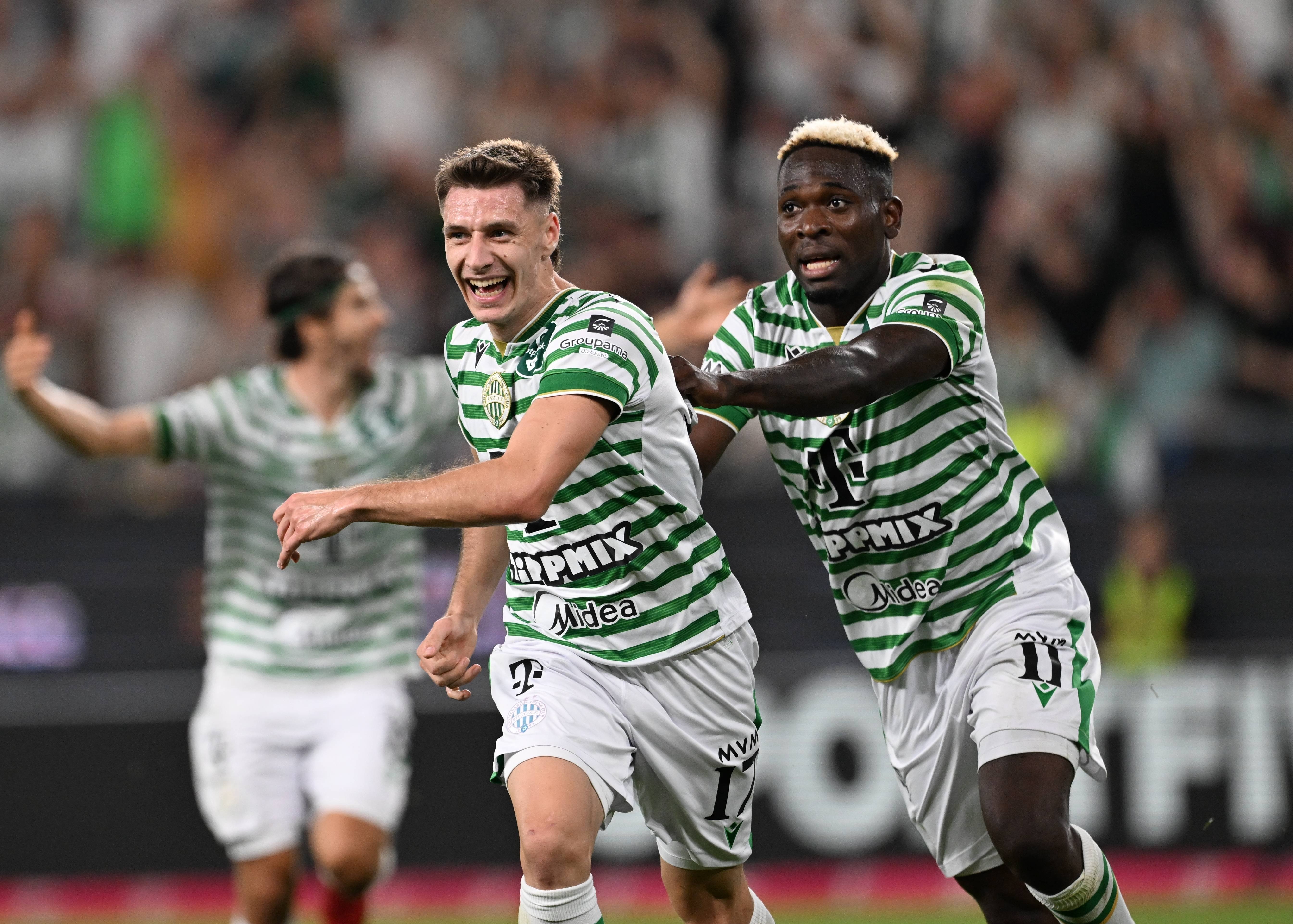 Marius Corbu, integralist pentru Ferencvaros în victoria istorică de pe Celtic Park!