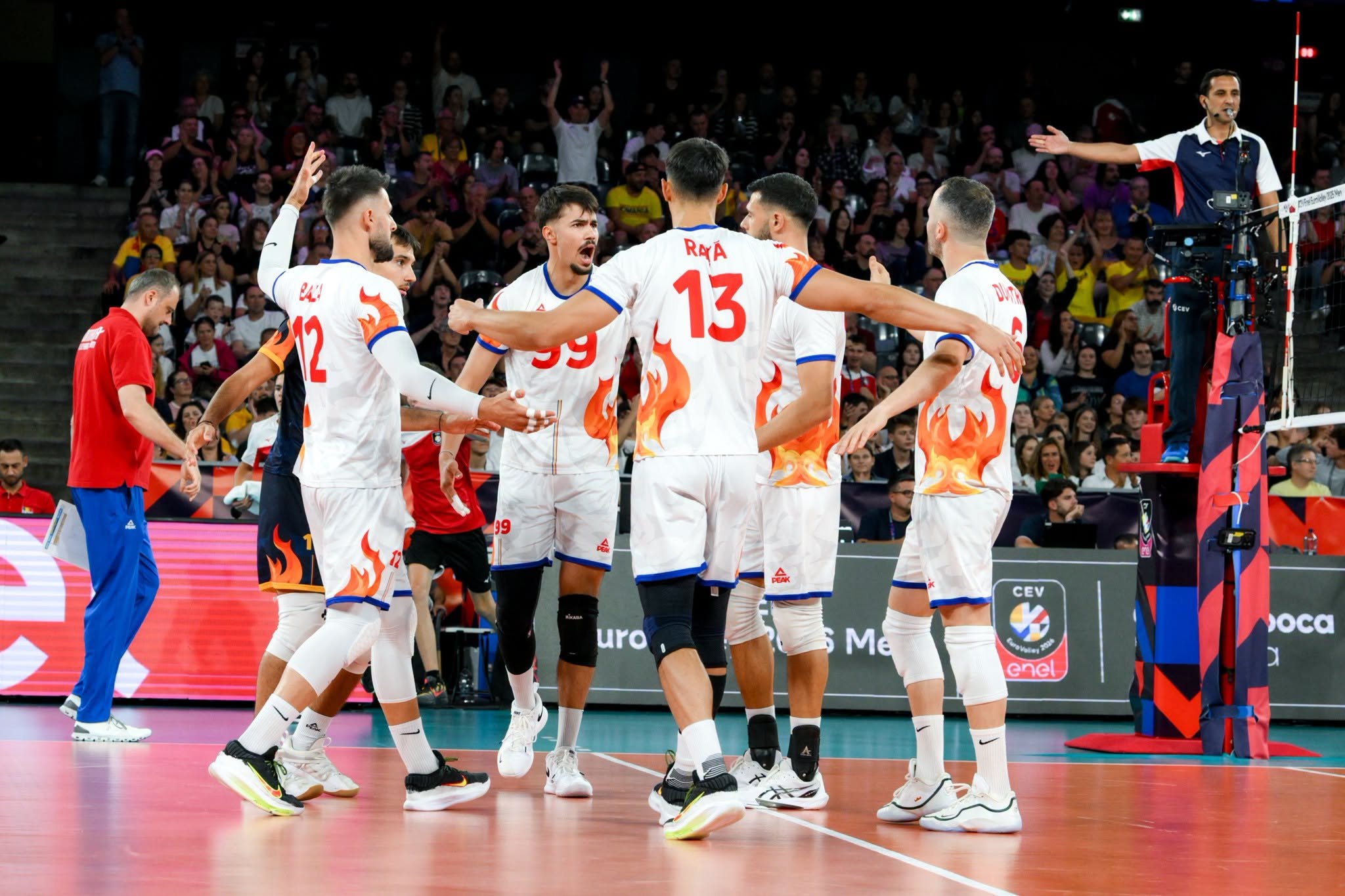 România - Ucraina, în optimile Campionatului European de Volei, e duminică, de la 16:00, la Sofia