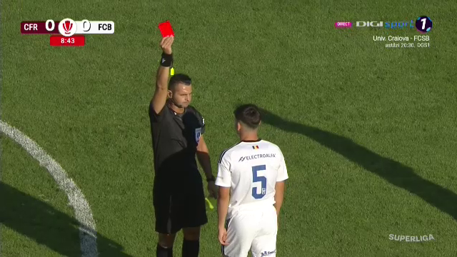 CFR Cluj - FC Botoșani 0-0, ACUM pe Sport.ro. Roșu după intervenția VAR în minutul 9