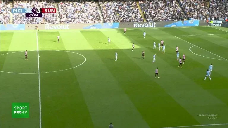 Ruben Dias, intervenție spectaculoasă de pe linia porții în Manchester City - Sunderland