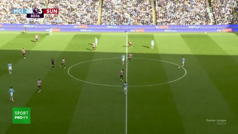 Erling Haaland duce scorul la 5-2 în Manchester City - Sunderland