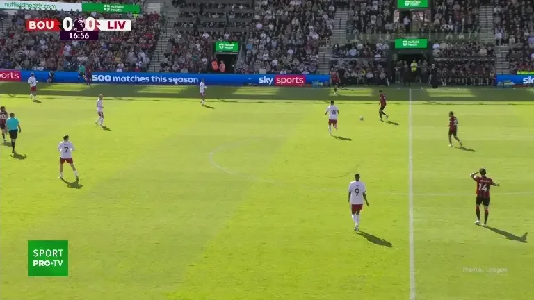 Andoni Iraola și-a învins fosta echipă. Rezumat Bournemouth - Liverpool 0-1, meci transmis exclusiv de VOYO