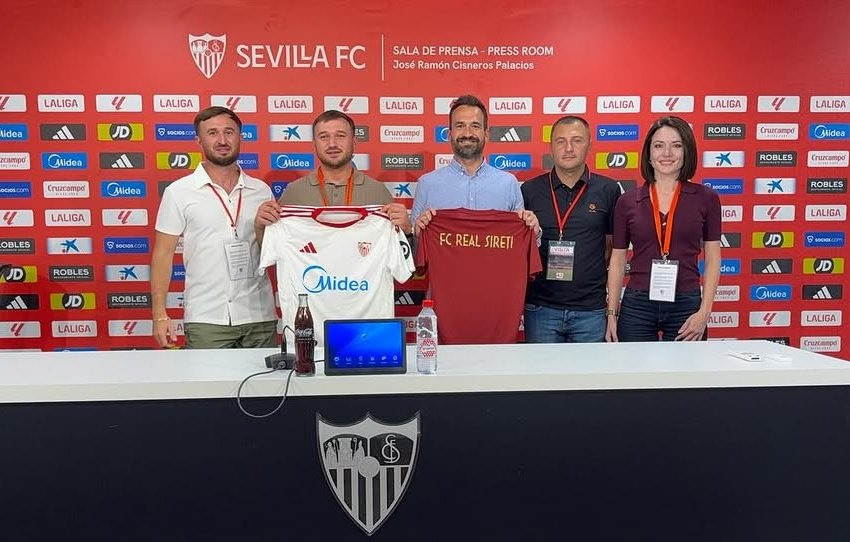 Un club din Republica Moldova care a colaborat cu Sevilla face furori peste Prut! În trei ani a ajuns în prima ligă