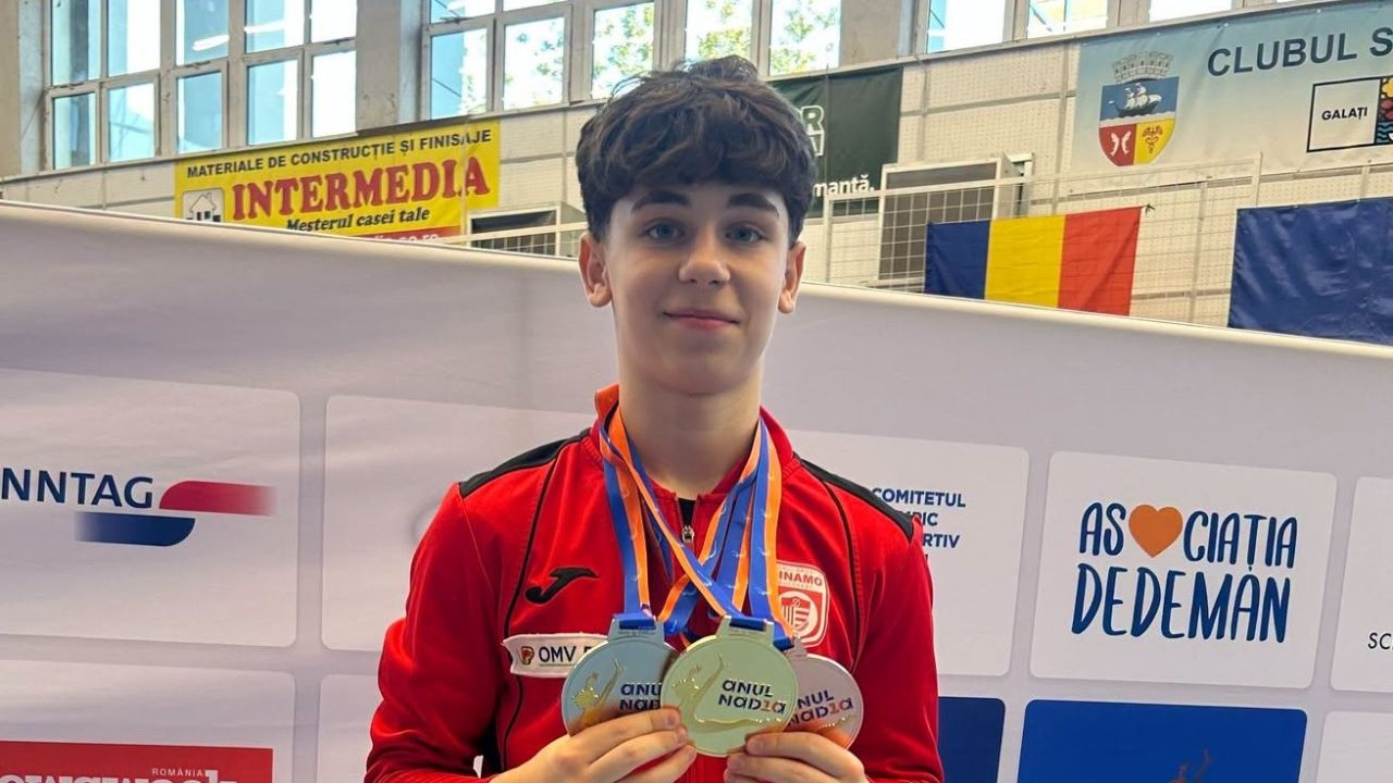 La 15 ani, Alex Urzică a devenit campion național la debutul său în competiția de seniori!