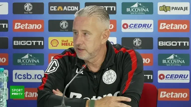 Laurențiu Reghecampf, prezentat la FCSB (24.09.2026)
