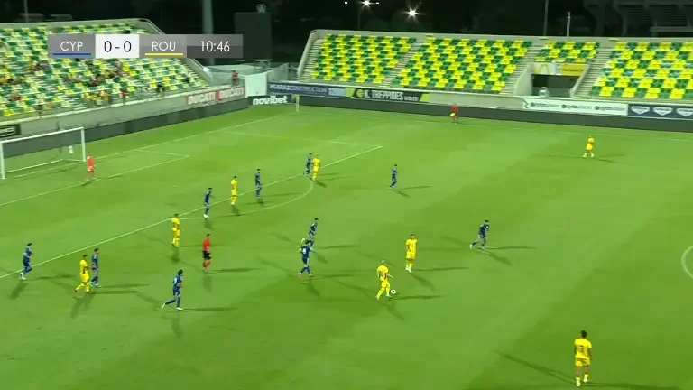 Cîmpean, aproape de gol în Cipru U21 - România U21