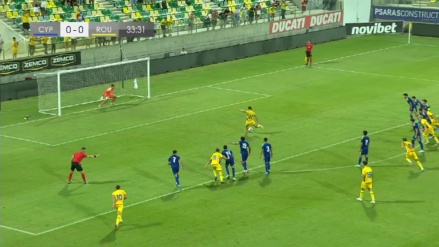 Cipru U21 - România U21 0-1, ACUM pe Pro Arena și VOYO! Vermeșan deschide scorul din penalty