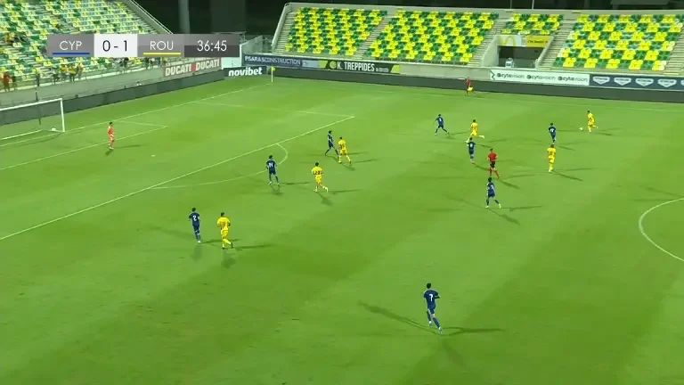 Vermeșan lovește bara în Cipru U21 - România U21