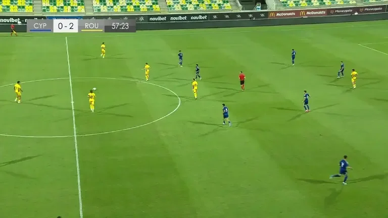 Ciobotaru, aproape de gol în Cipru U21 - România U21