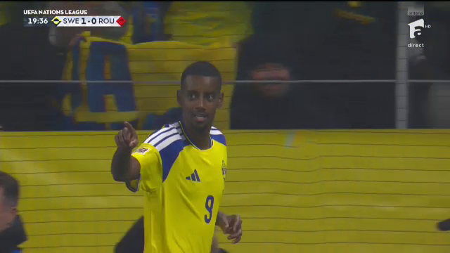Lecție de fotbal la Solna. Cum s-a deschis scorul în Suedia - România