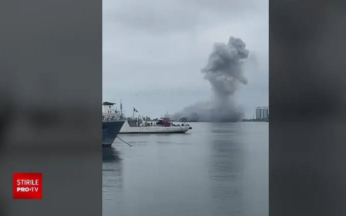 Drona explodată în Portul Constanța ar putea fi primul atac al Rusiei împotriva unui stat NATO. N-am știut să ne apărăm