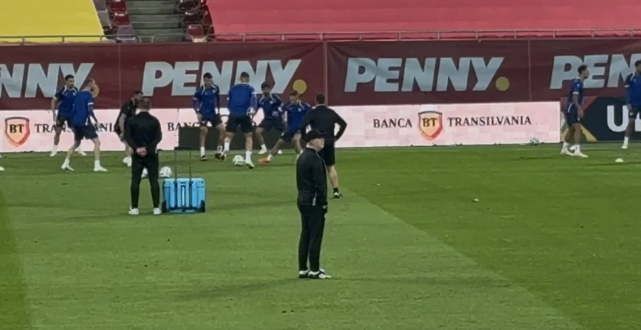 Selecționerul Bosniei a rămas cu ochii ațintiți când a văzut ce se întâmplă pe Arena Națională