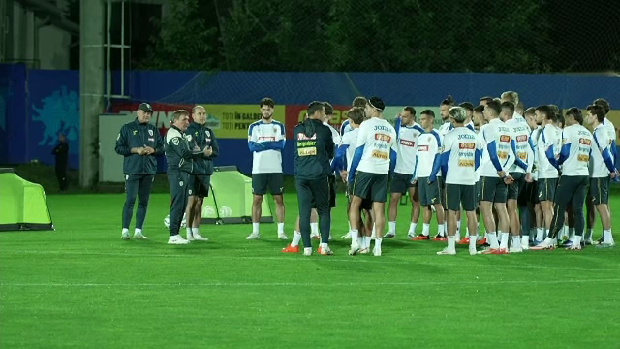 Cum a decurs antrenamentul oficial înaintea meciului cu Bosnia! Ce a făcut Gică Hagi și care a fost atmosfera
