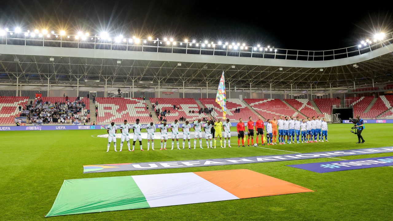Scene uluitoare în Nations League la Israel - Irlanda! Gestul făcut de irlandezi la imnul adversarilor a făcut înconjurul lumii