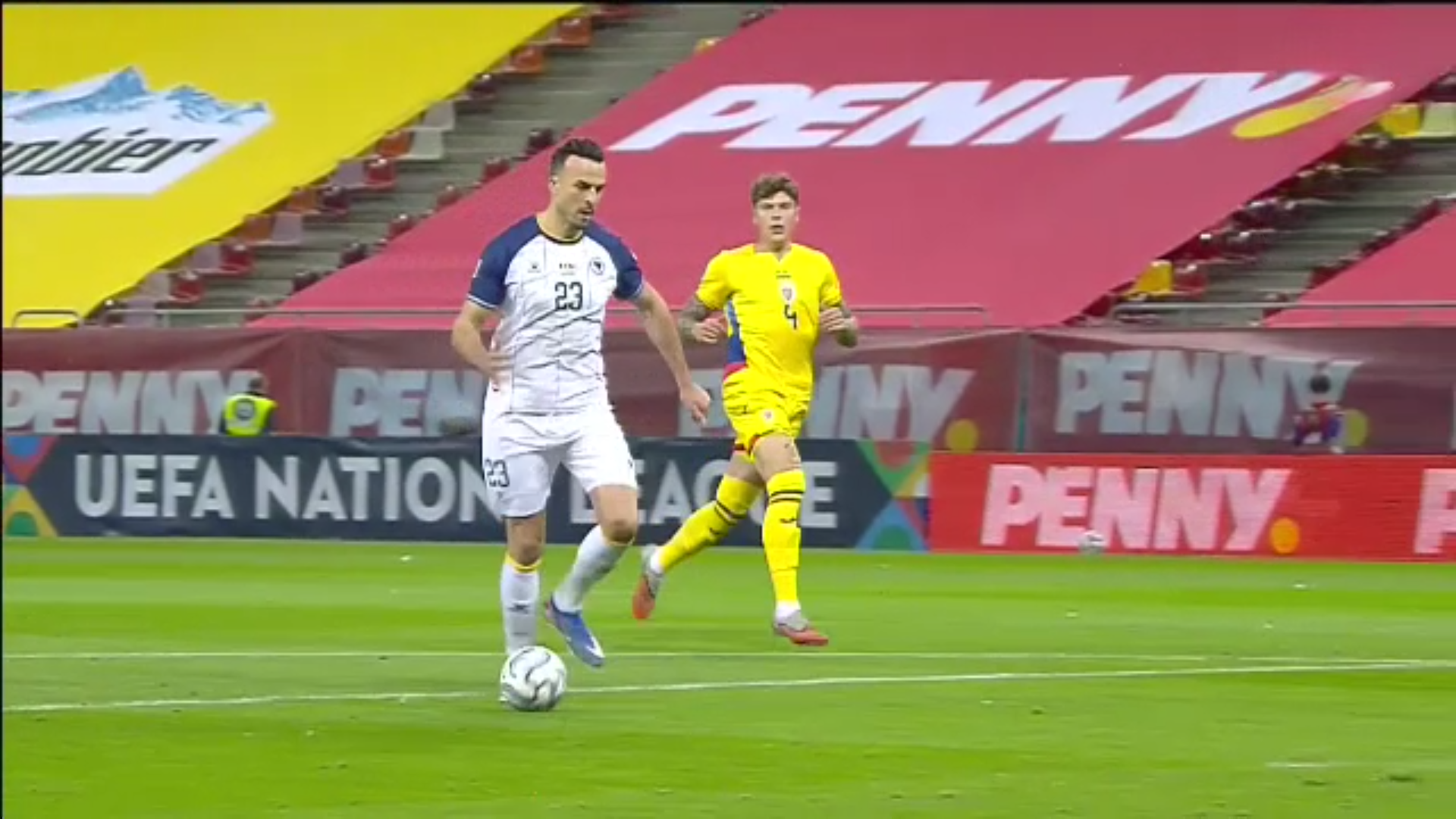 România - Bosnia 0-1, ACUM pe Sport.ro. Bosniacii deschid scorul după 12 minute