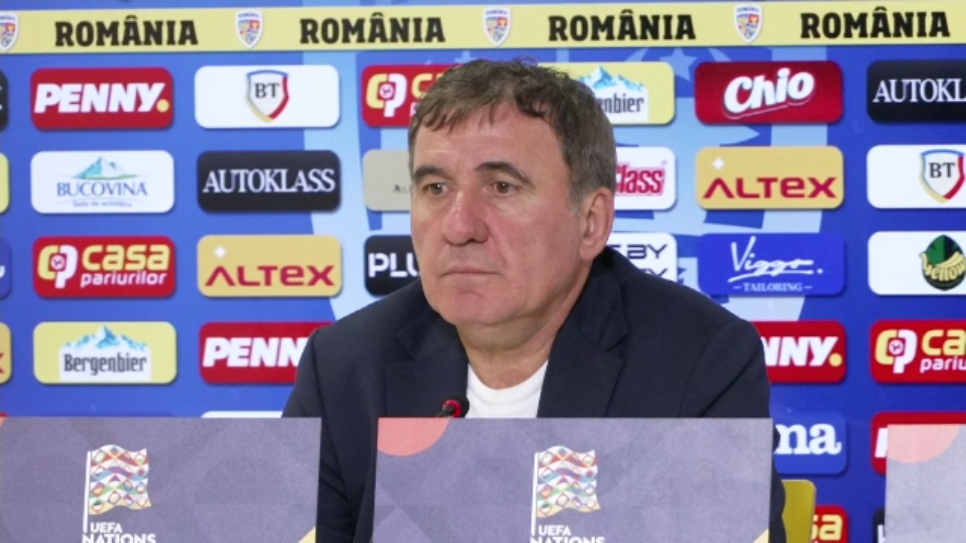 Hagi, show la conferință după România - Bosnia 2-4: ”Nu a fost absolut nimic pozitiv!” Singurii tricolori remarcați