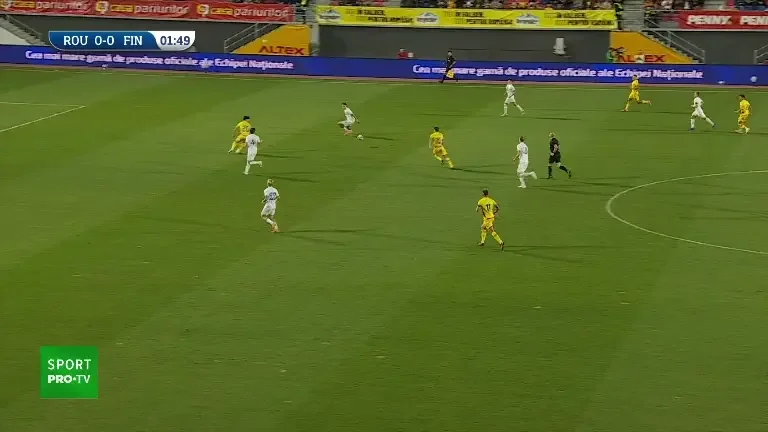 Radaslavescu, aproape de gol în România U21 - Finlanda U21