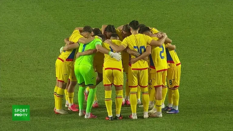 Mirel Rădoi, prezent la România U21 - Finlanda U21