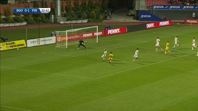 România U21 - Finlanda U21 0-1, ACUM pe VOYO și Pro Arena. Burnete, aproape de egalare