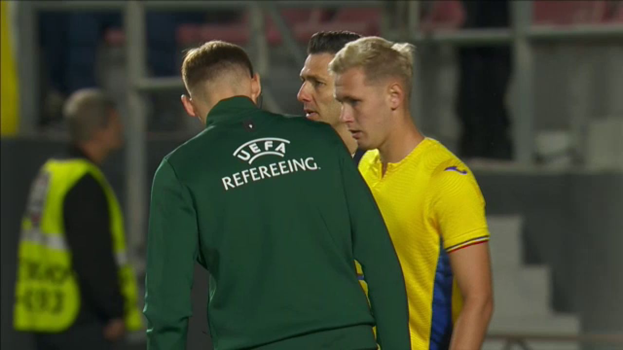 Câte schimbări a făcut Costin Curelea la pauza meciului România U21 - Finlanda U21