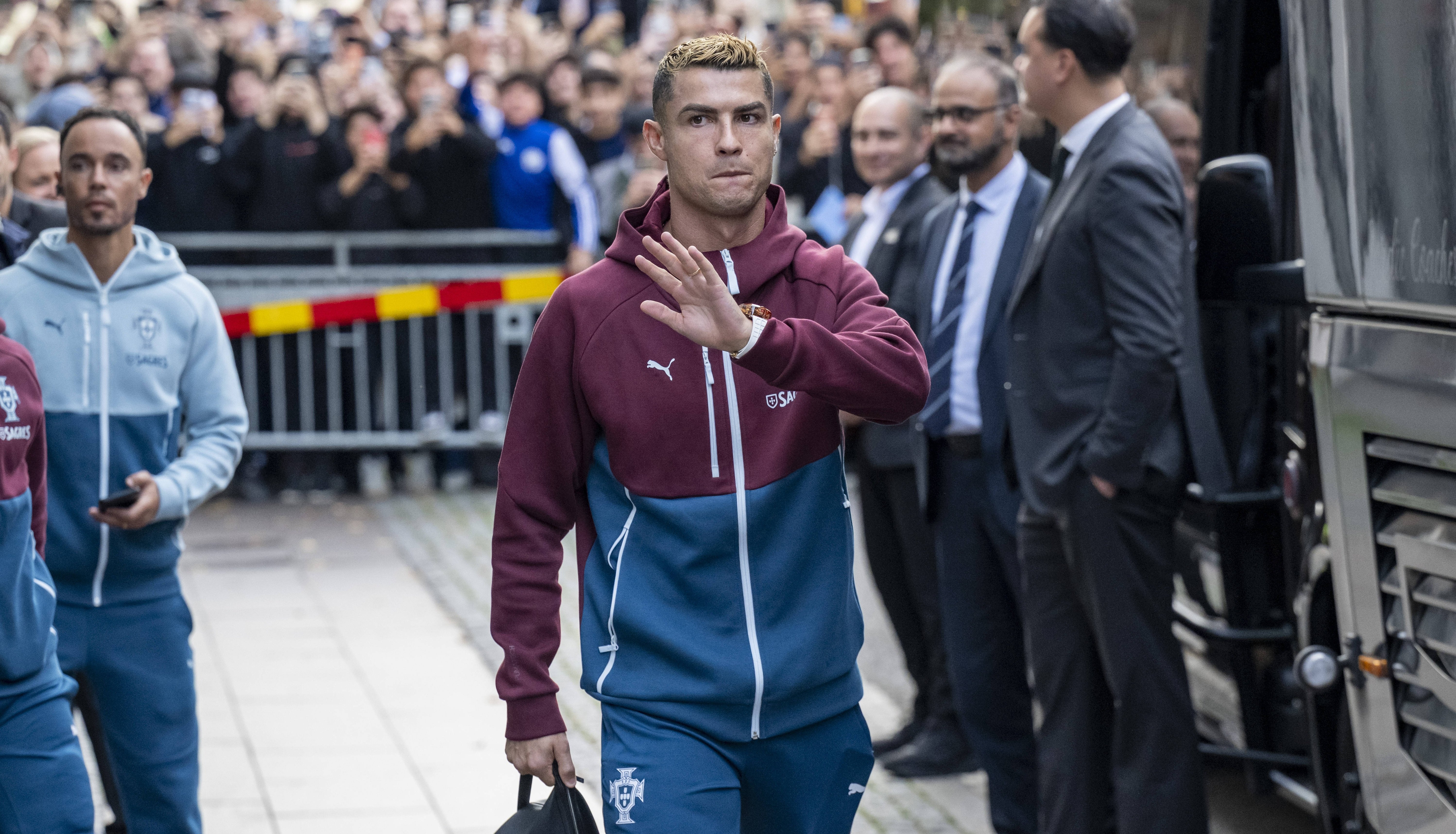 Gestul făcut de Jorge Jesus după ce Cristiano Ronaldo a părăsit cantonamentul Portugaliei