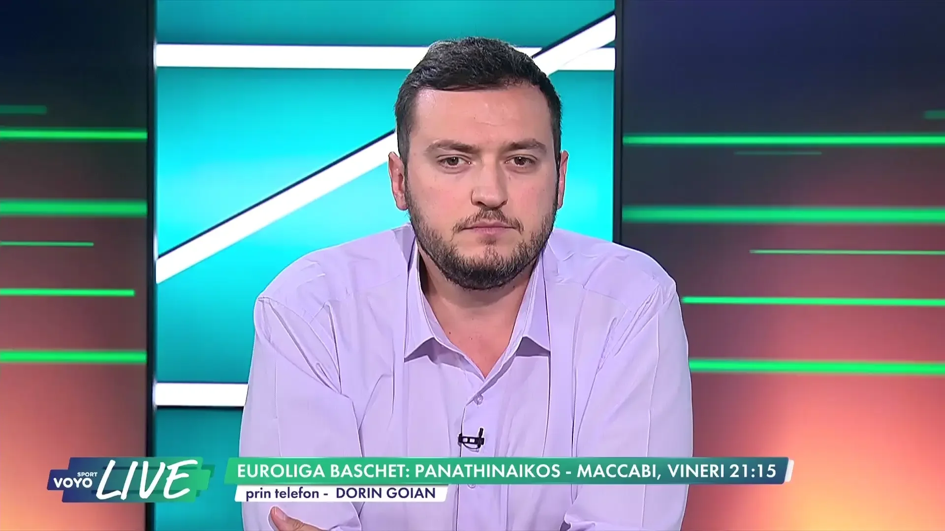 Dorin Goian, intervenție la VOYO Sport Live (01.10.2026)