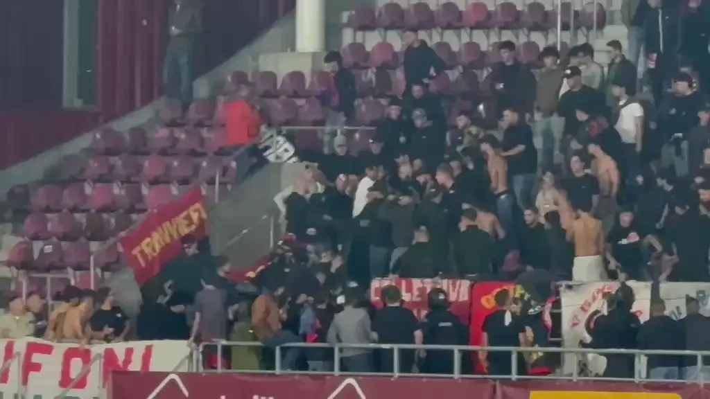 Momente tensionate în Rapid - Genoa!