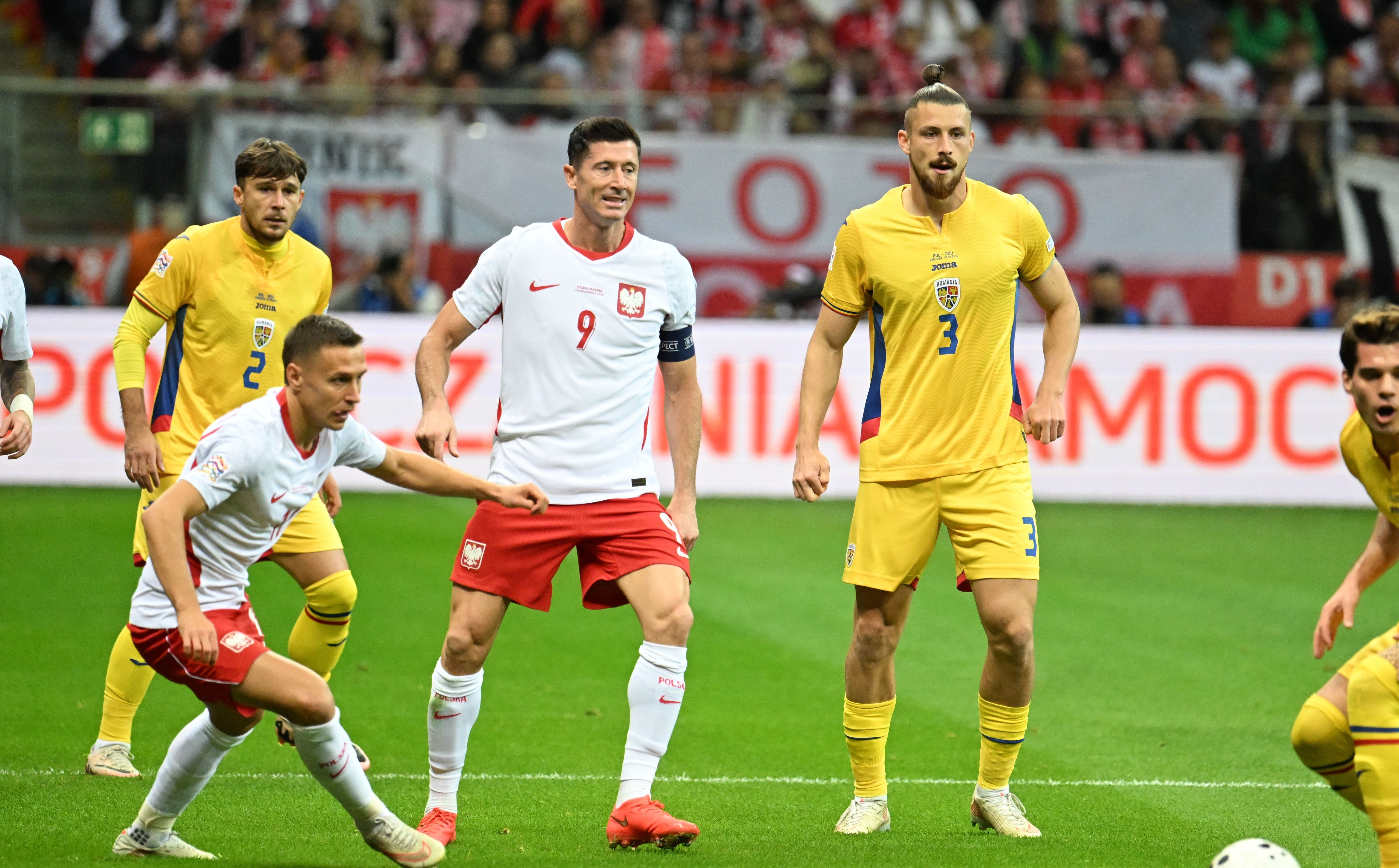 Polonia - România 1-0, ACUM, pe Sport.ro! Lewandowski a deschis scorul: „tricolorii” joacă în zece