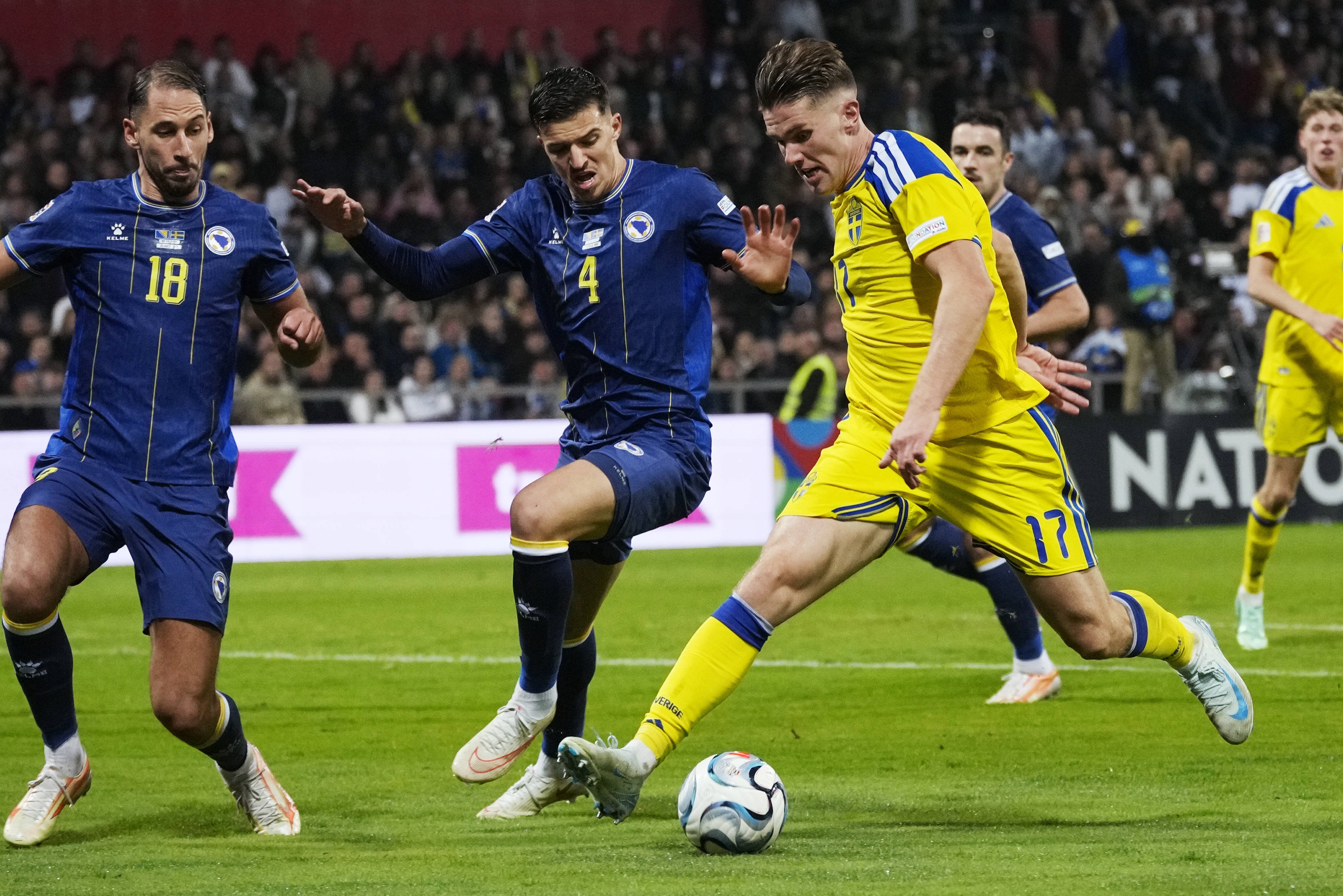 Bosnia - Suedia 1-1, celălalt meci din grupa României în Nations League, pe Sport.ro, acum