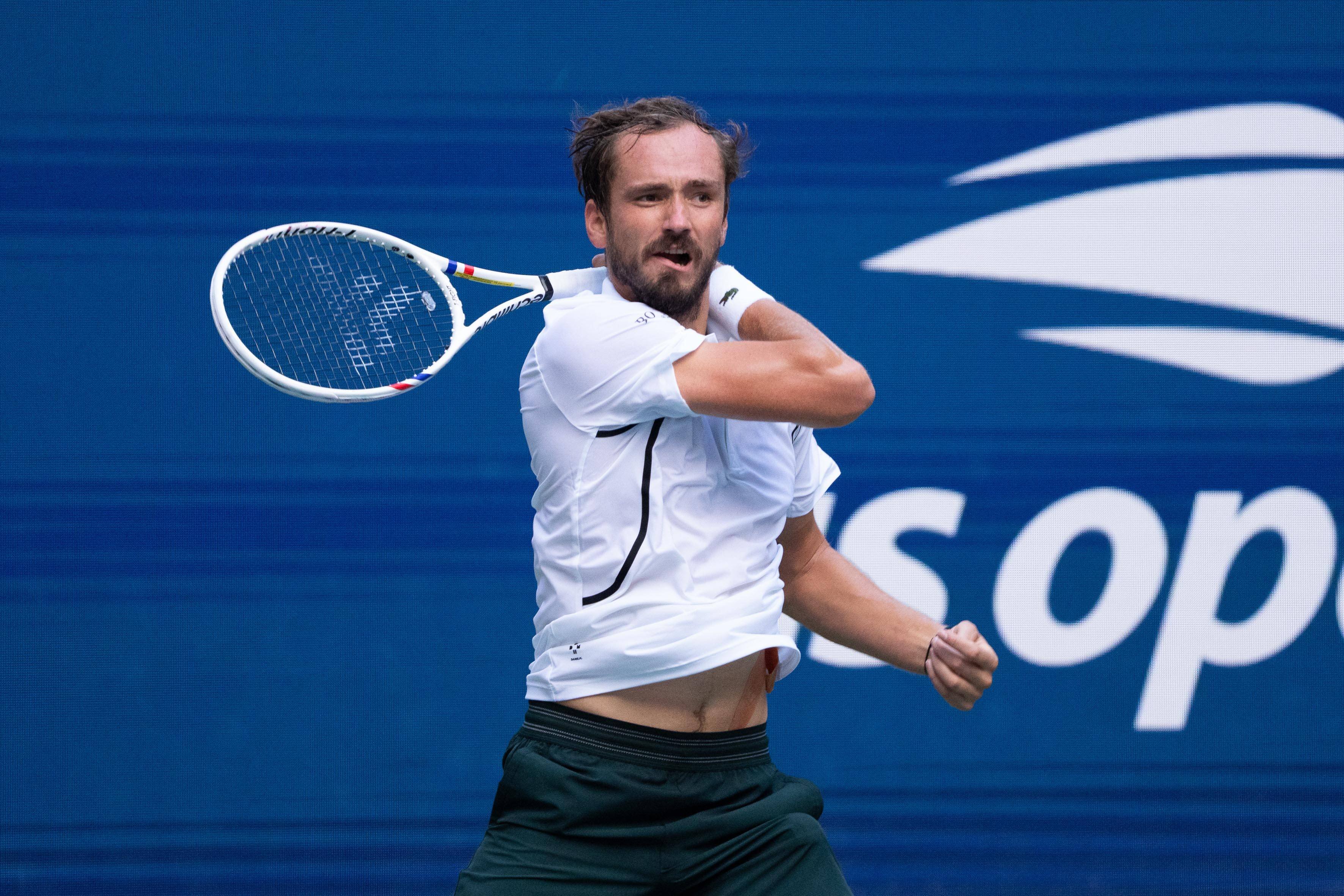 Reacția lui Daniil Medvedev după incidentul de la meciul cu Novak Djokovic
