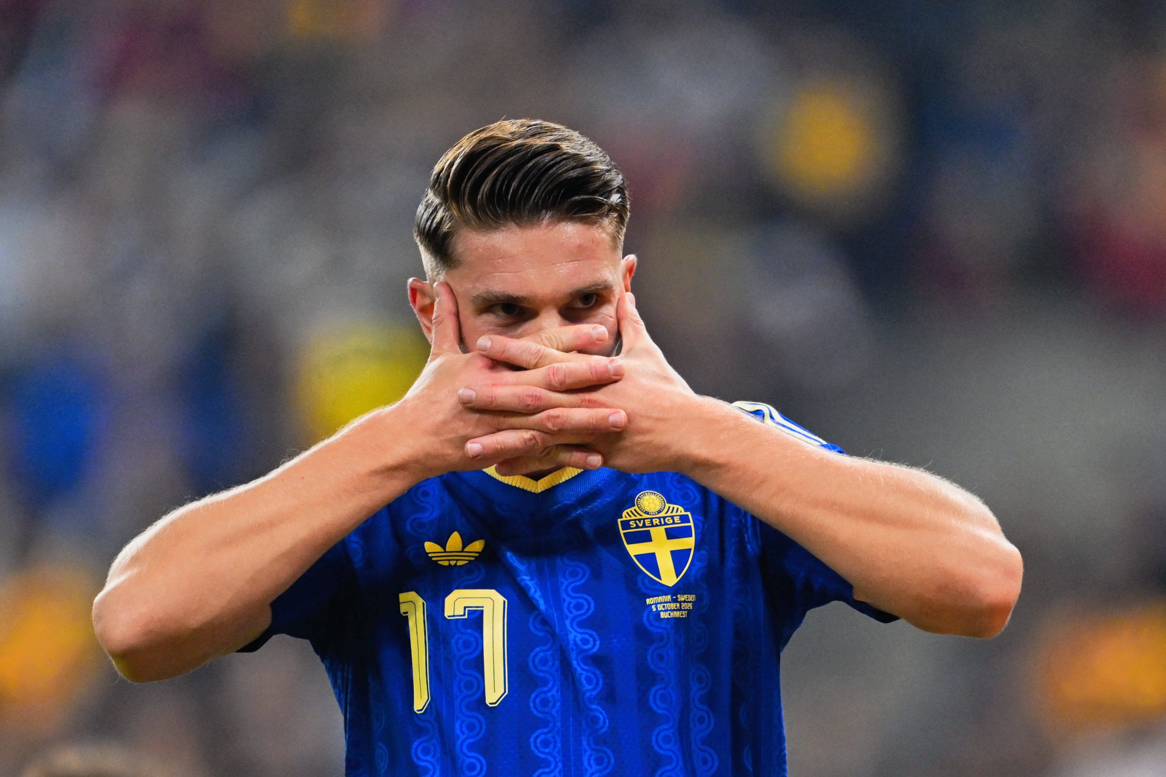 Golul marcat contra României l-a dus în top! Ce record a stabilit Viktor Gyokeres după 0-1 pe Arena Națională